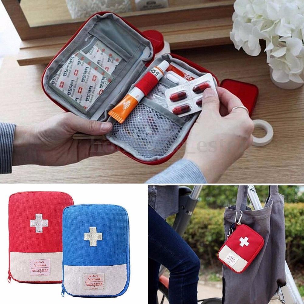 Portable Mini First Aid Kit Pouch