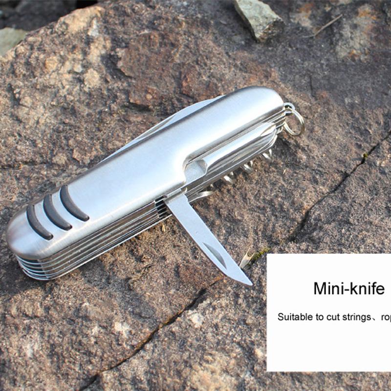 Multi-function Stainless Swiss Knife