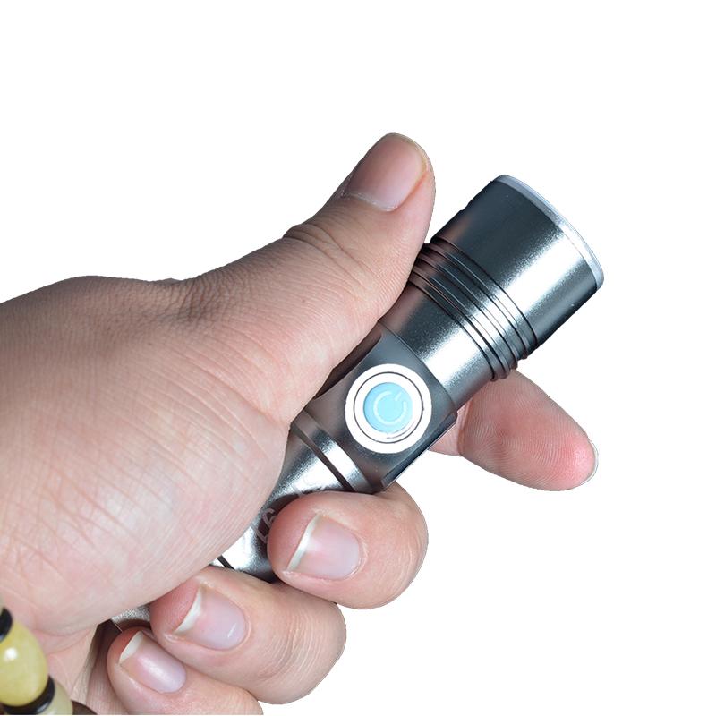 USB-Lighter 3 Modes Tactical Flashlight
