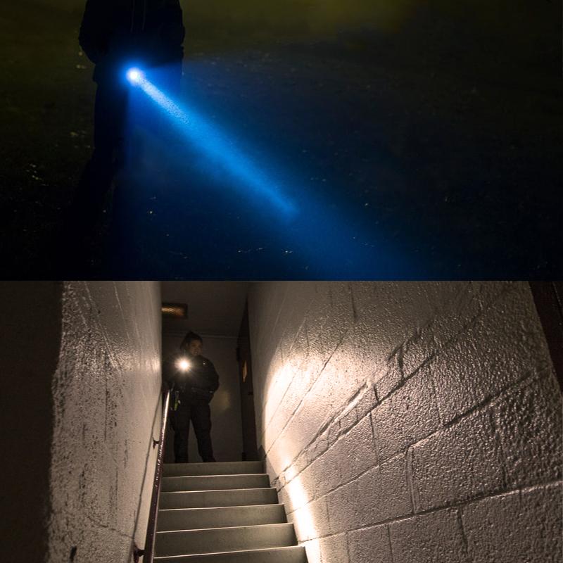 USB-Lighter 3 Modes Tactical Flashlight