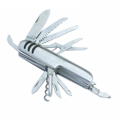 Multi-function Stainless Swiss Knife