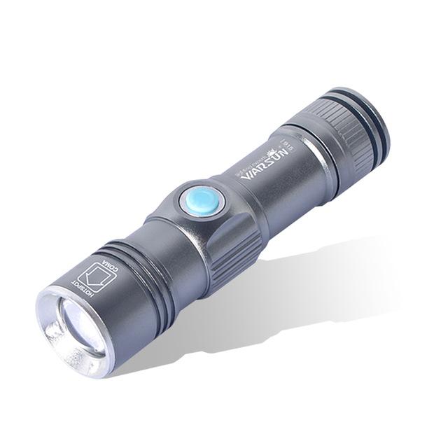 USB-Lighter 3 Modes Tactical Flashlight